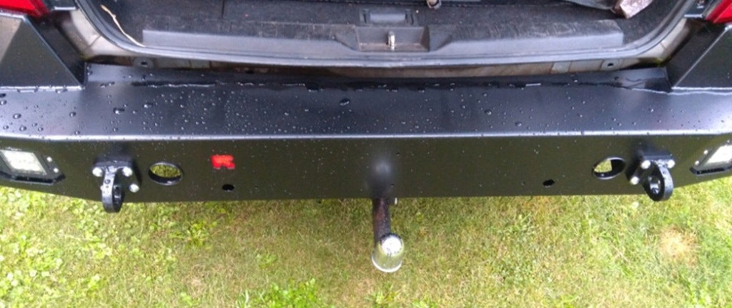 Steel Rear Bumper Subaru Forester 2 SG