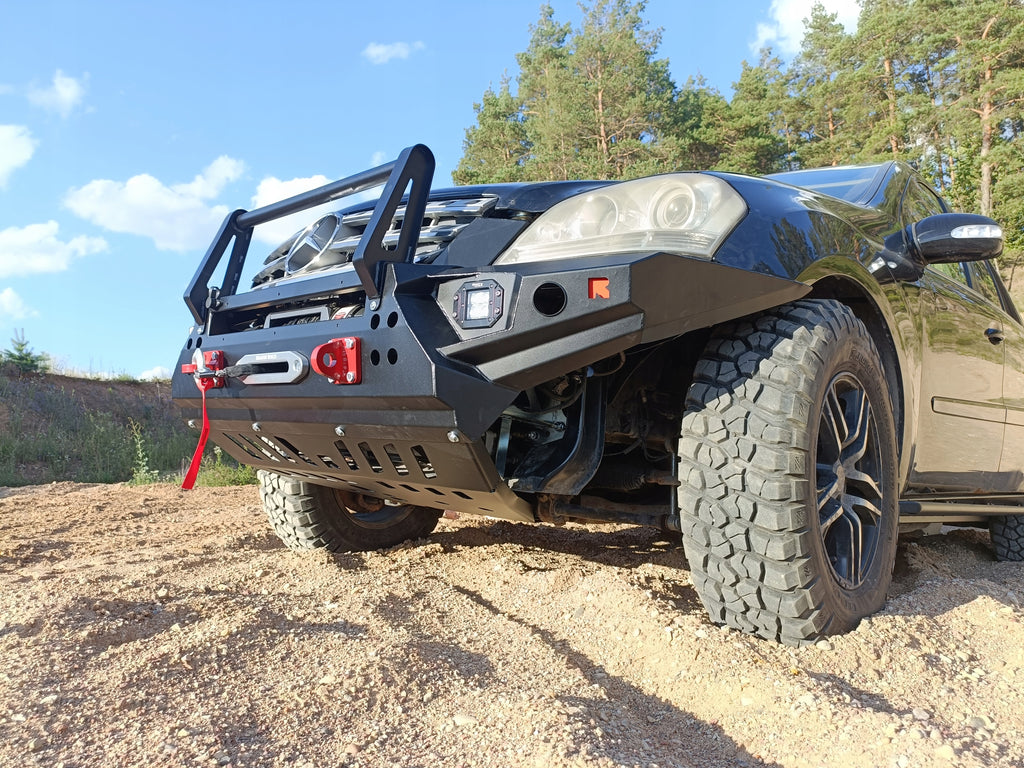Seilwindenstoßstange mit Bullbar Mercedes W164 M Klasse ML