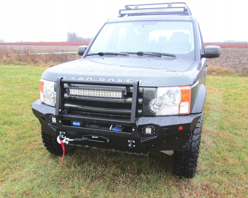 Seilwindenstoßstange mit Bullbar vorne Land Rover Discovery 3