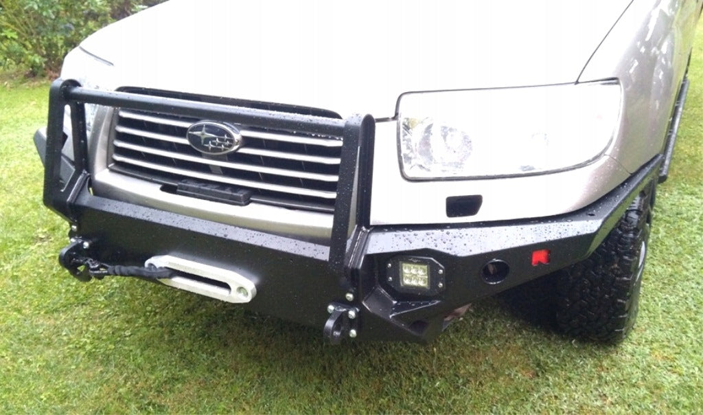 Winch Bumper with Bull Bar Subaru Forester 2 SG