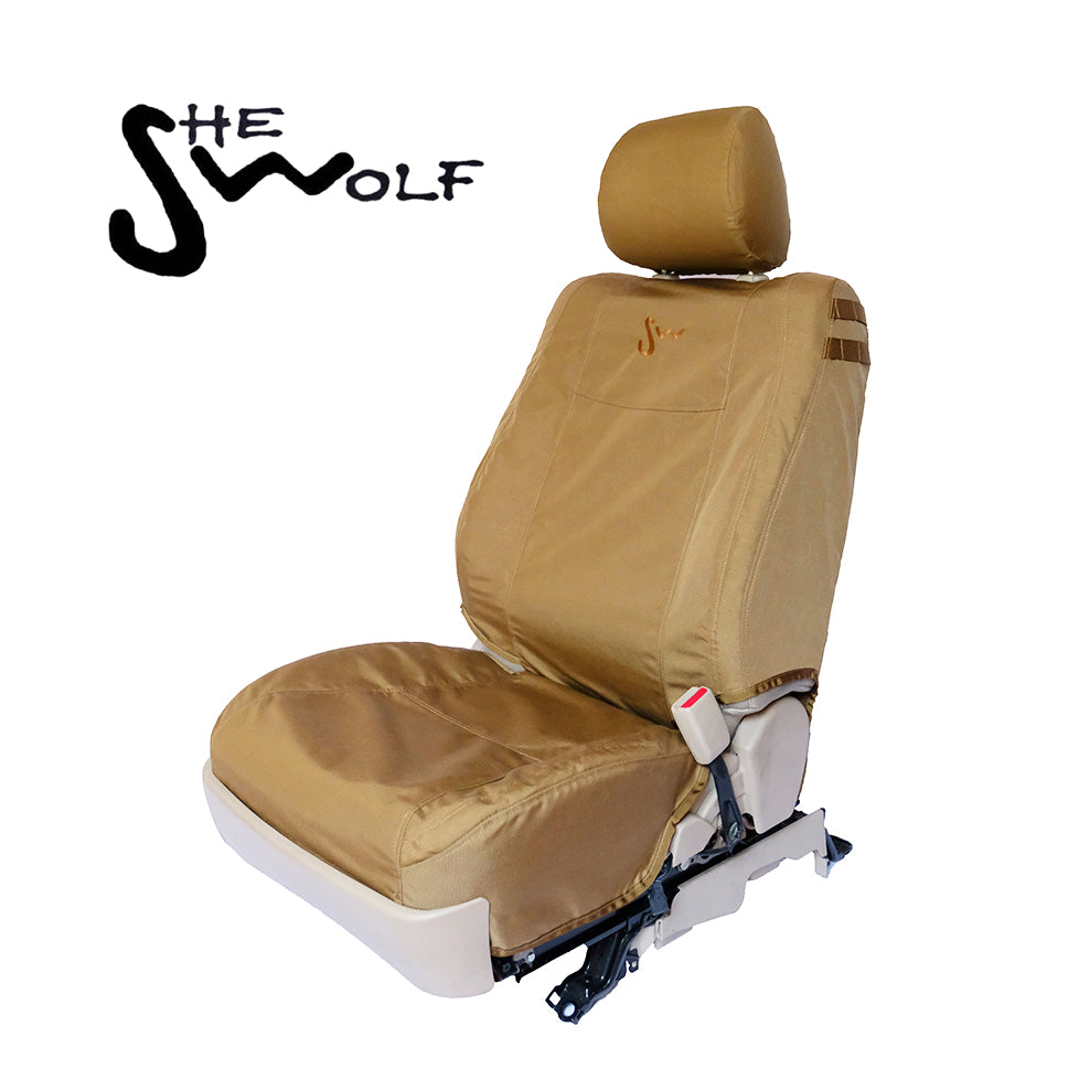 Seat covers - Organizer set for front seat Toyota Land Cruiser 120