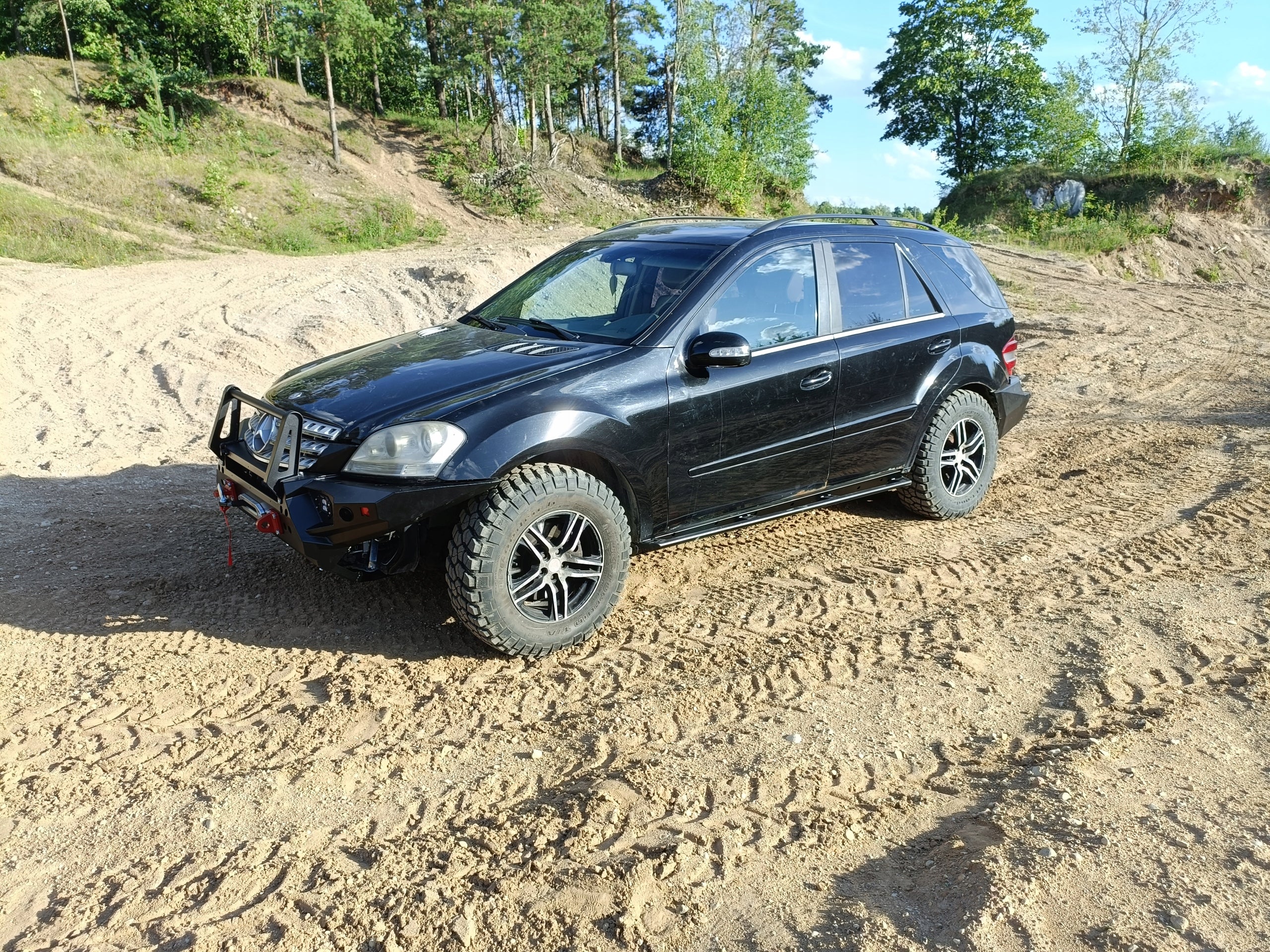 Rockslider Side Sill Protector Tubes Mercedes ML