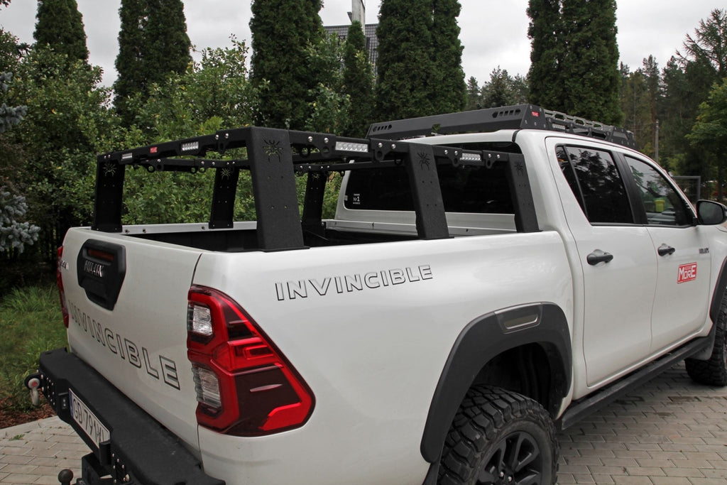 Bed Rack Mark II niedrig für Pickups – offene Ladefläche