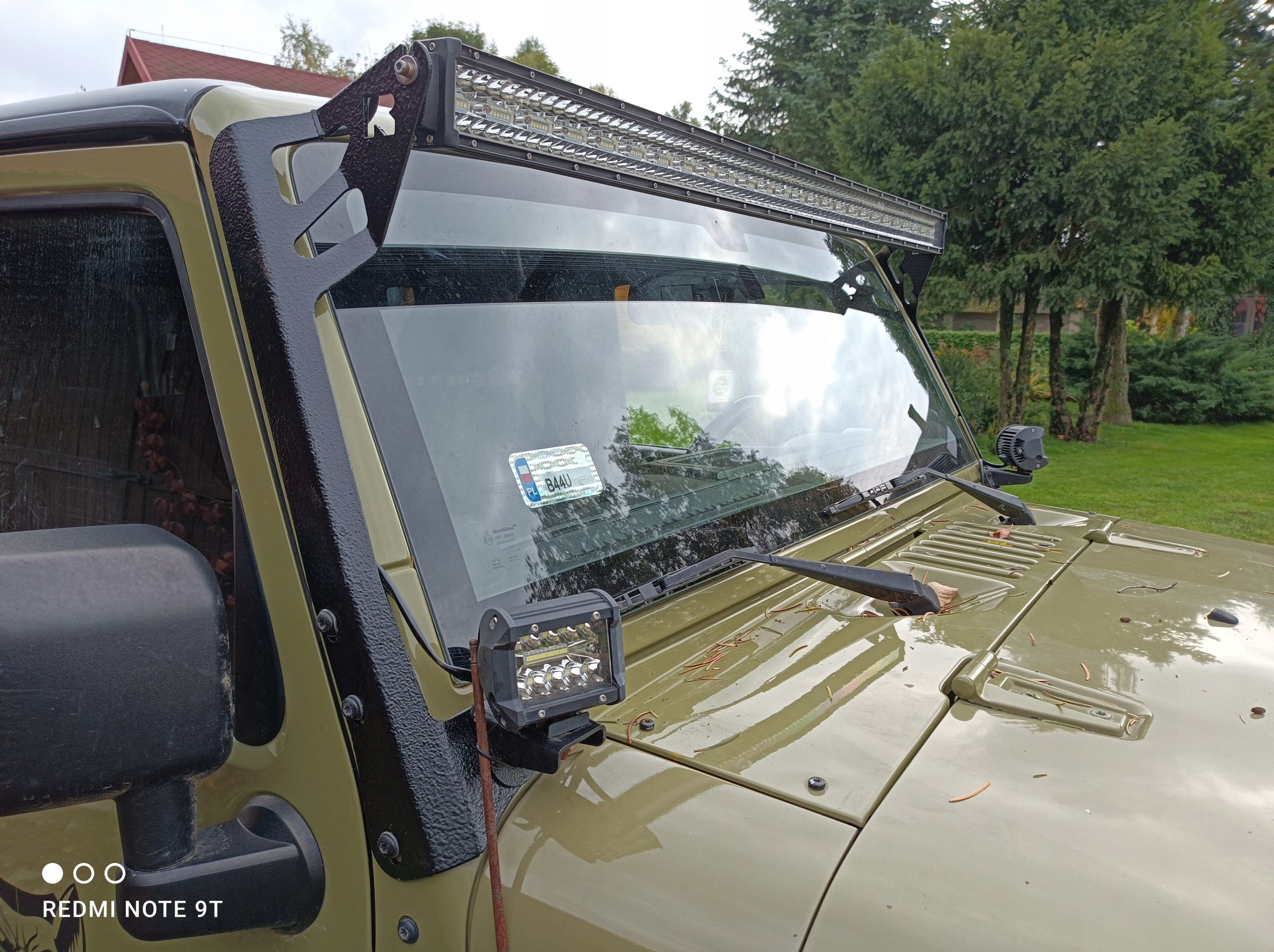 Combination Mount 52" LED Bar & Auxiliary Lights – Jeep Wrangler JK JKU
