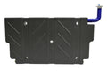 Flacher Wassertank 45L (LLDPE) Grau mit Füllkappe (hinter Rückbank)