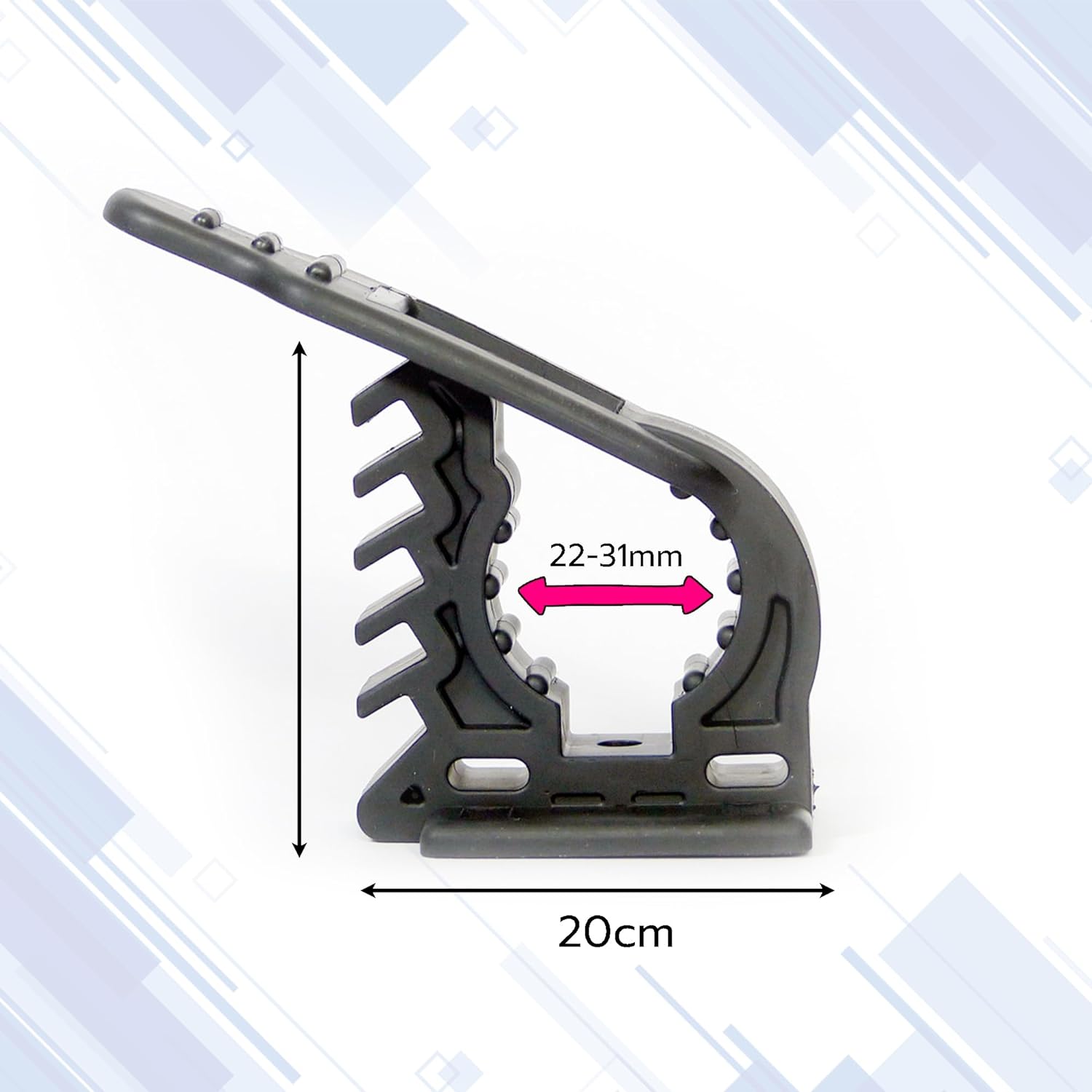 Cuscinetto di bloccaggio FITRUB morsetto 22-31 mm 
