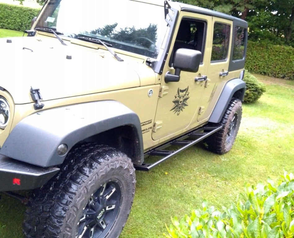 Protezione sottoscocca Rockslider Jeep Wrangler JKU