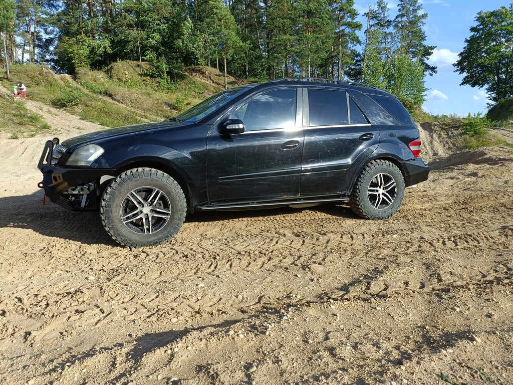 Rockslider Side Sill Protector Tubes Mercedes ML