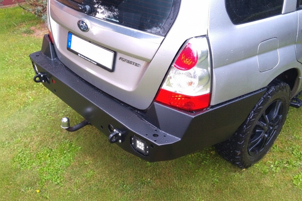 Steel Rear Bumper Subaru Forester 2 SG