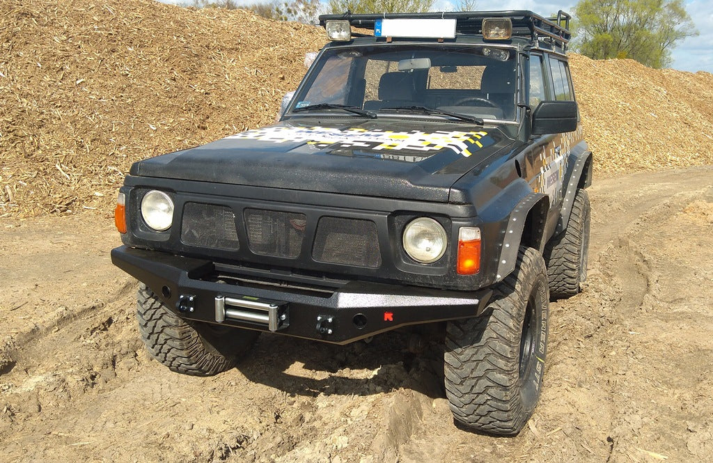 Winch Bumper Nissan Patrol Y60