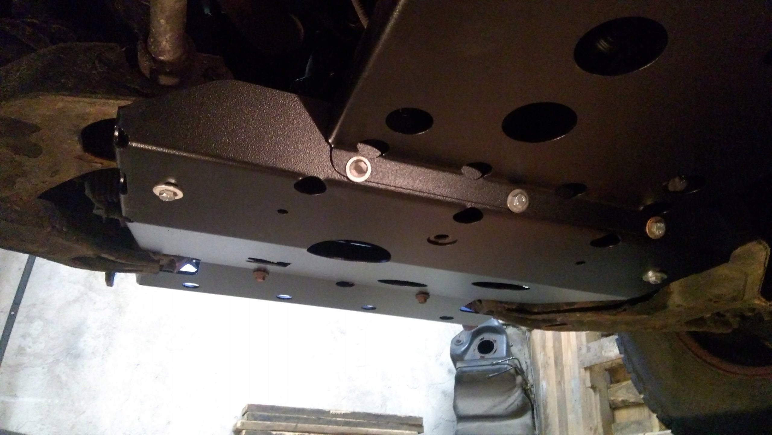 Underbody Protection for Engine, Radiator & Sump – Opel Frontera B with Winch Bumper
