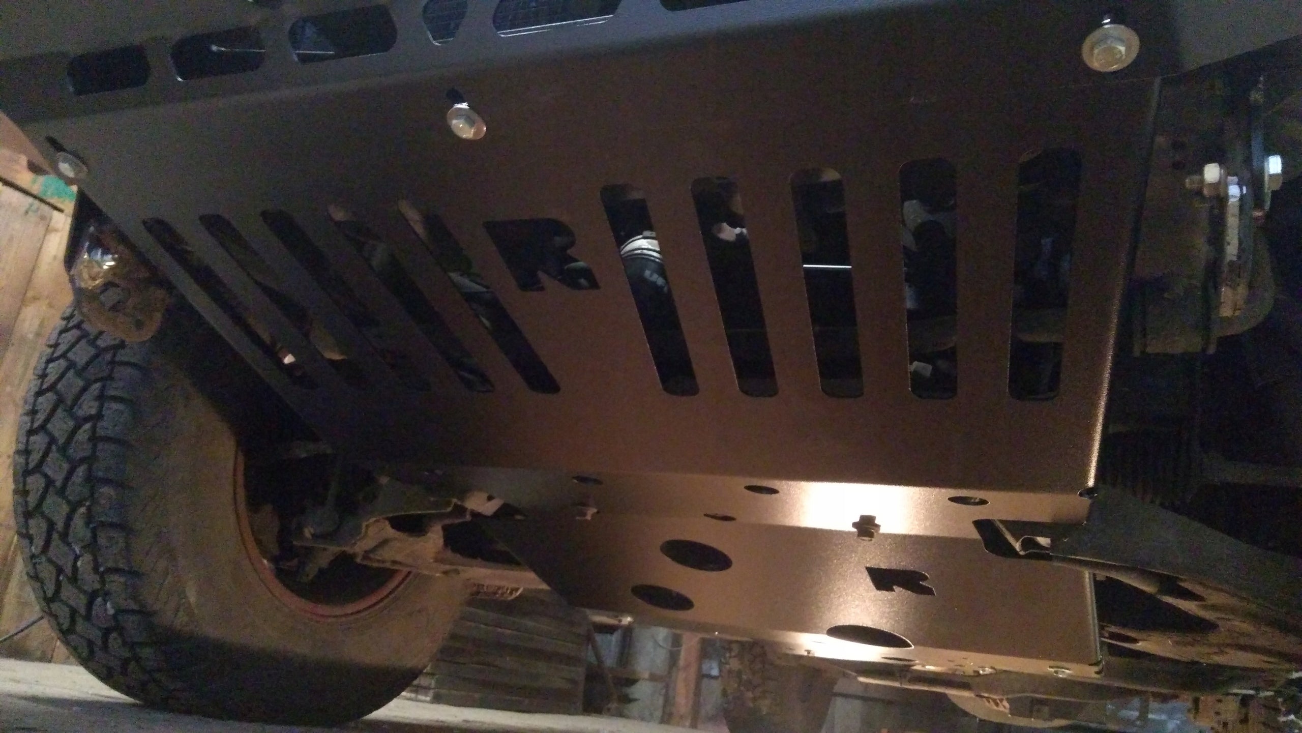 Underbody Protection for Engine, Radiator & Sump – Opel Frontera B with Winch Bumper