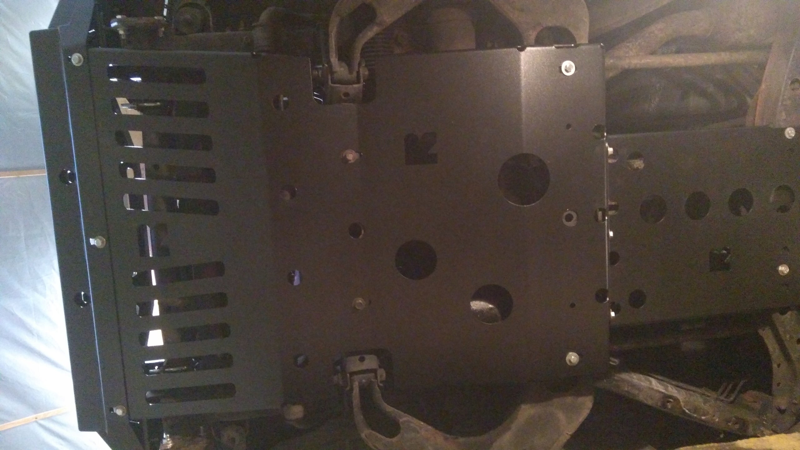 Underbody Protection for Engine, Radiator & Sump – Opel Frontera B with Winch Bumper