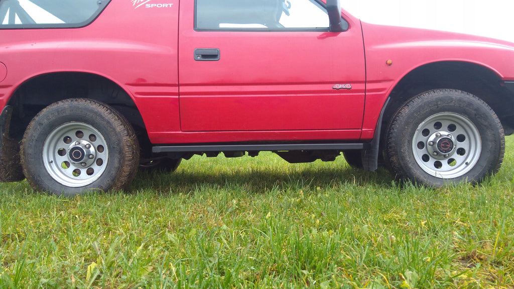 Sottoporta tubolari Rockslider Opel Frontera A 3 porte