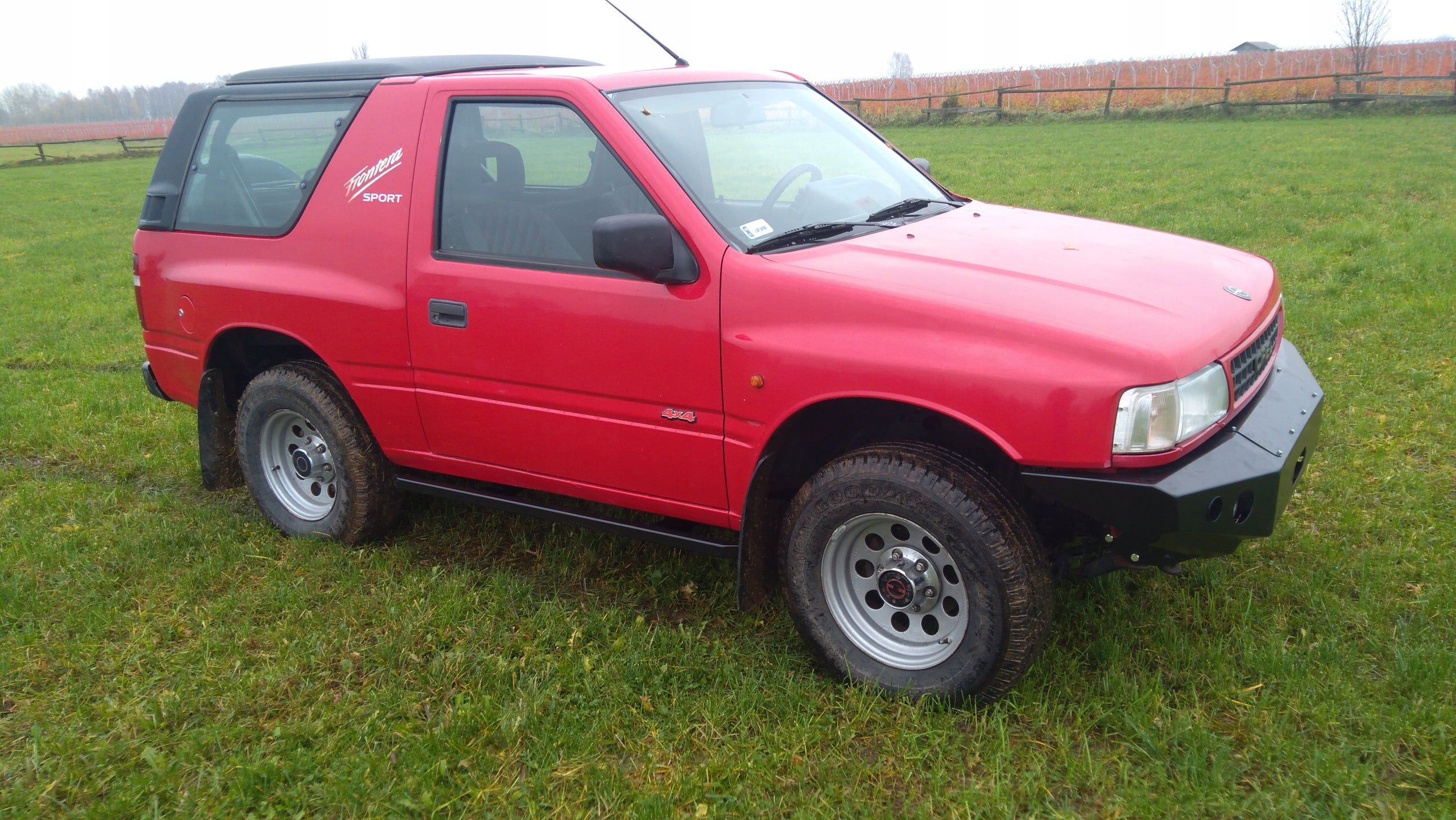 Sottoporta tubolari Rockslider Opel Frontera A 3 porte