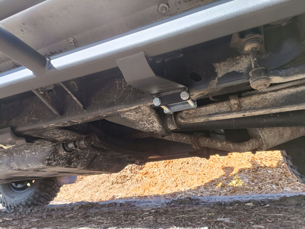 Rockslider Seitenschweller-Schutzrohre Hyundai Galloper 3-Türer