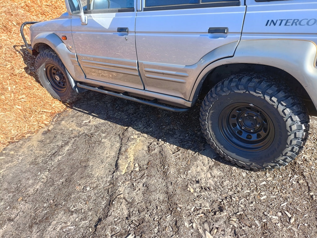 Rock Slider Side Skirt Protection Tubes Hyundai Galloper 5-Door