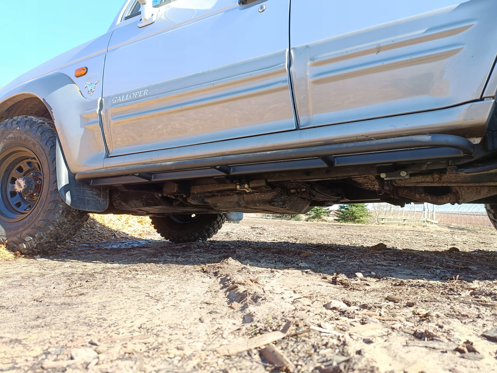 Rock Slider Side Skirt Protection Tubes Hyundai Galloper 5-Door