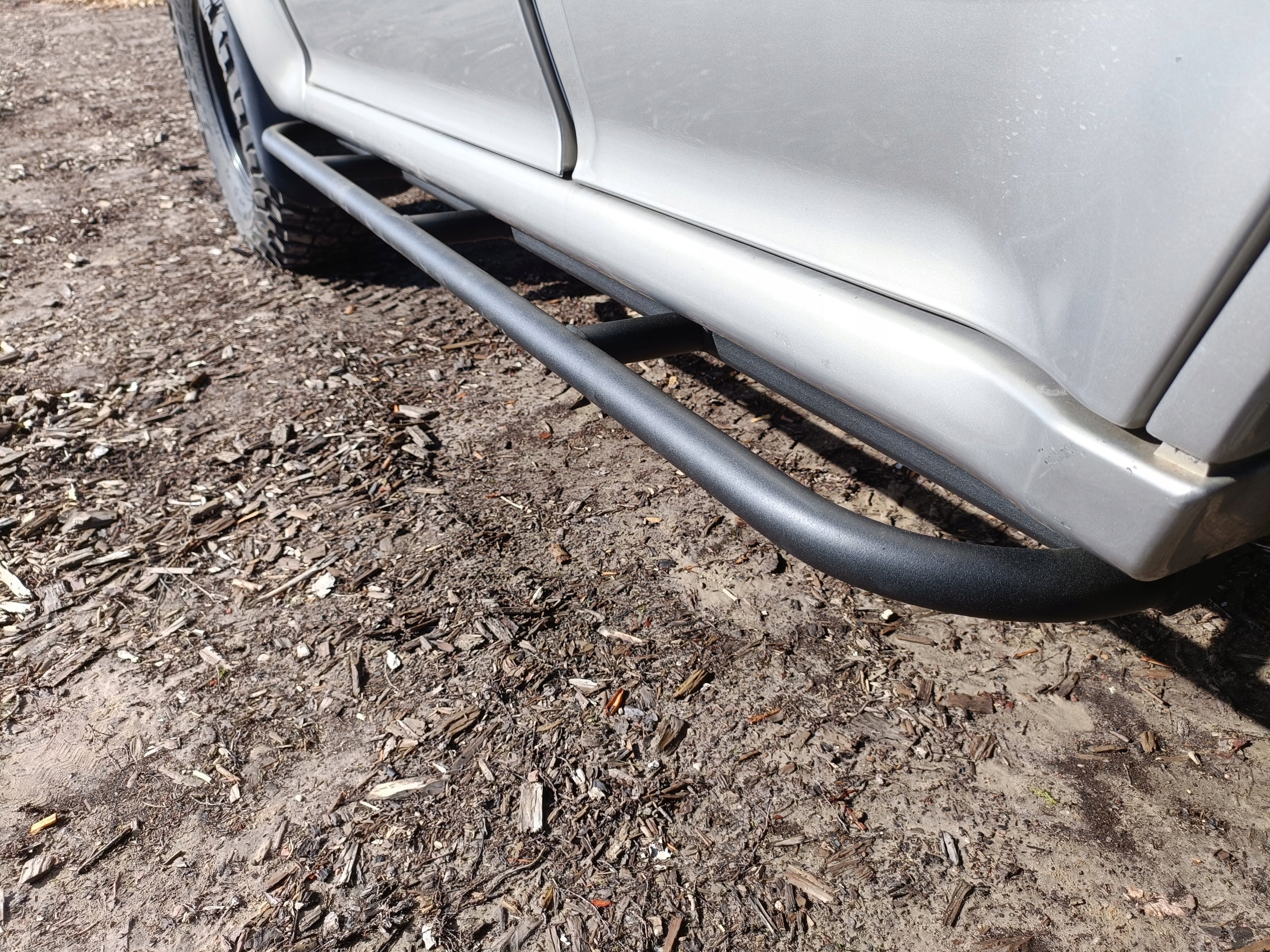 Rock Slider Side Skirt Protection Tubes Hyundai Galloper 5-Door