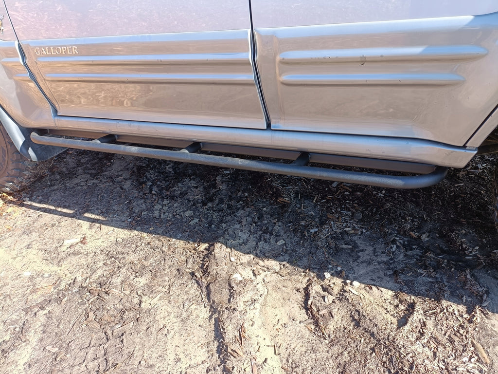 Rock Slider Side Skirt Protection Tubes Hyundai Galloper 5-Door