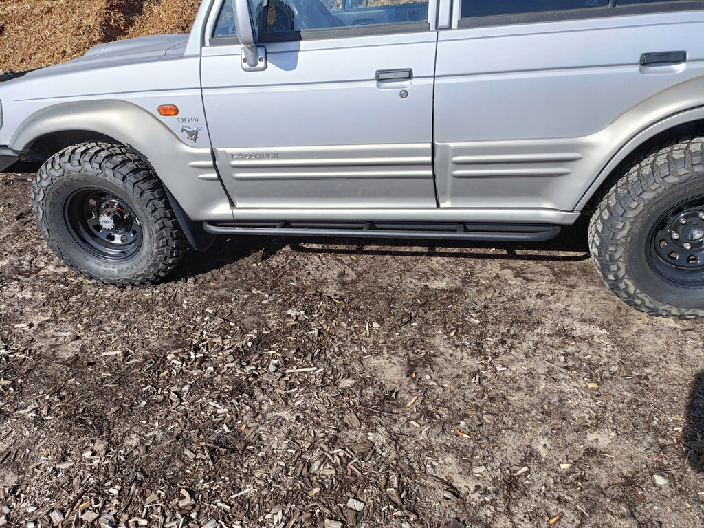 Rock Slider Side Skirt Protection Tubes Hyundai Galloper 5-Door