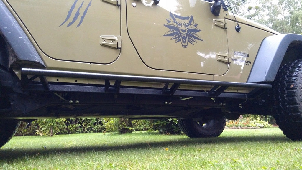 Protezione sottoscocca Rockslider Jeep Wrangler JKU