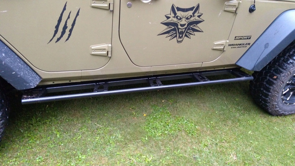 Protezione sottoscocca Rockslider Jeep Wrangler JKU
