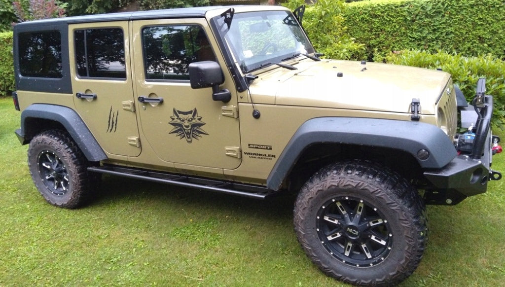 Protezione sottoscocca Rockslider Jeep Wrangler JKU