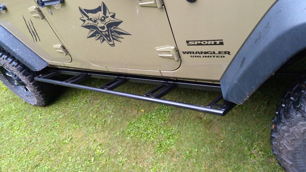 Protezione sottoscocca Rockslider Jeep Wrangler JKU
