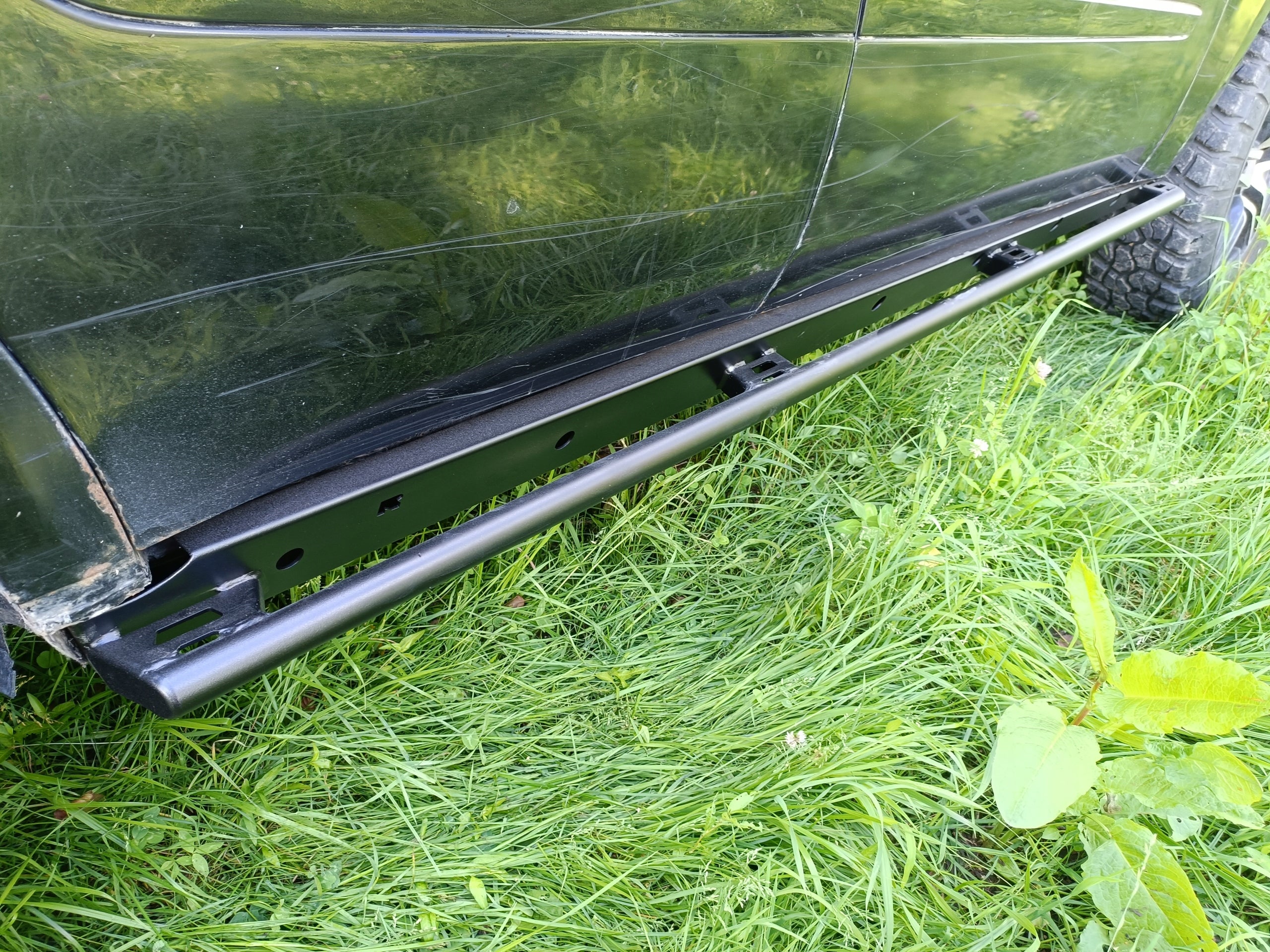 Rockslider Side Sill Protector Tubes Mercedes ML