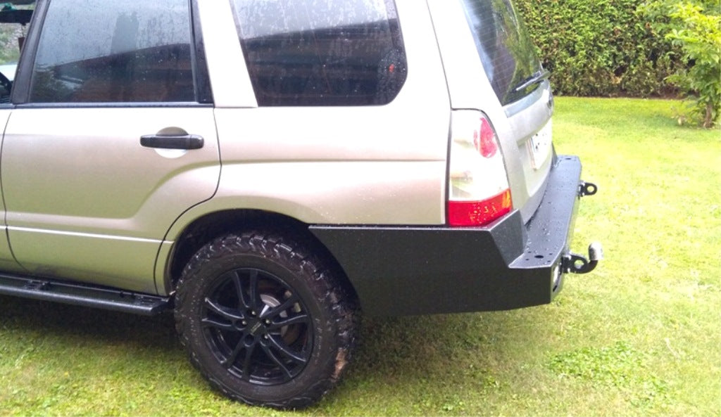 Steel Rear Bumper Subaru Forester 2 SG