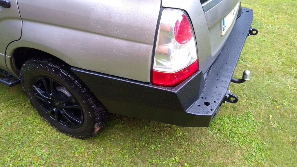 Steel Rear Bumper Subaru Forester 2 SG