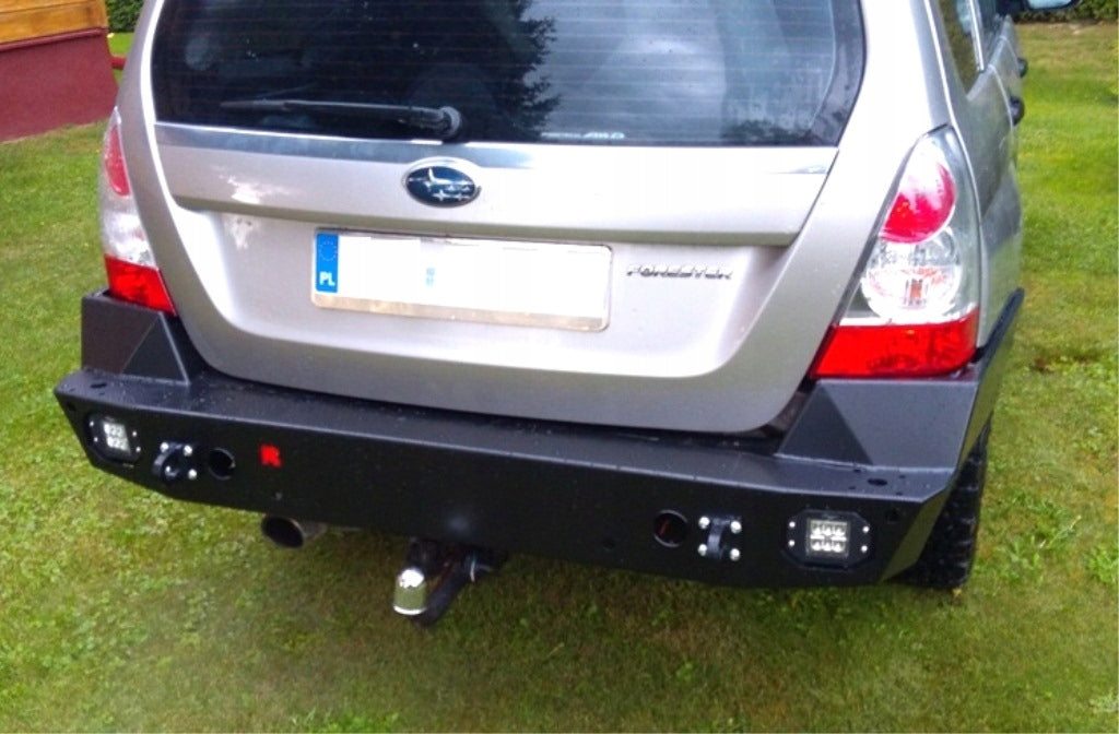 Steel Rear Bumper Subaru Forester 2 SG