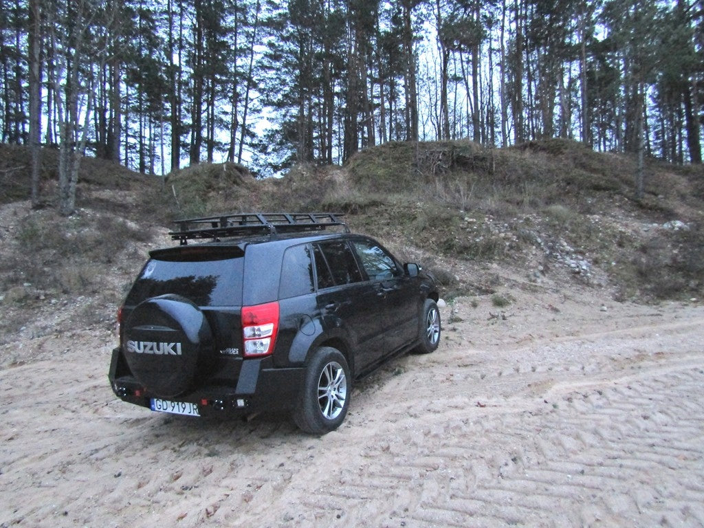 Stahl-Heckstoßstange Suzuki Grand Vitara 2 JT 5-Türer