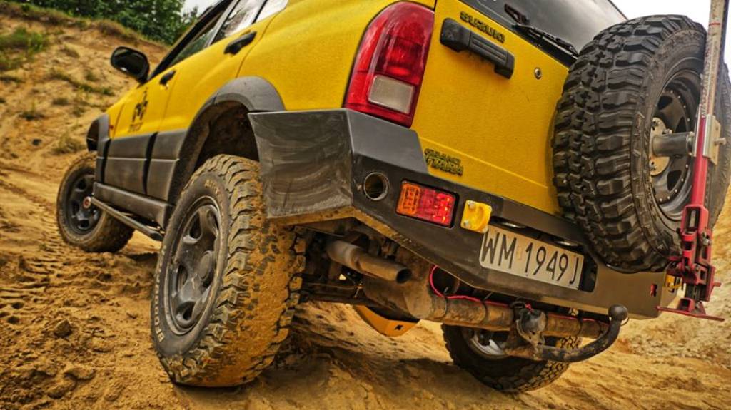 Paraurti posteriore in acciaio Suzuki Grand Vitara 1 FT GT