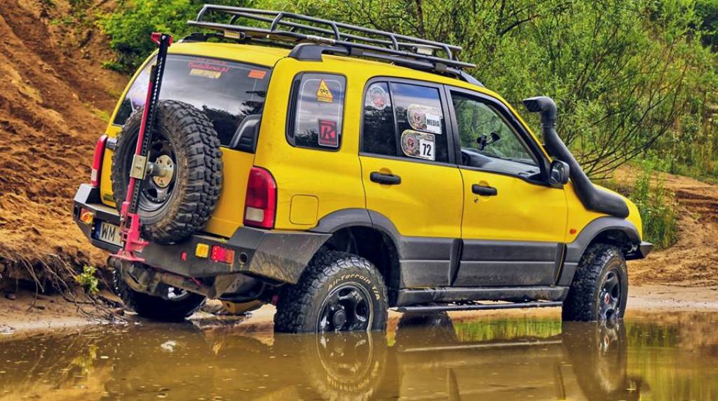 Paraurti posteriore in acciaio Suzuki Grand Vitara 1 FT GT