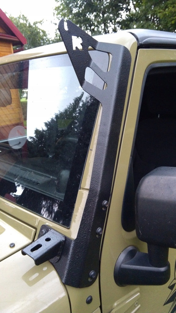 Supporto combinato da 52" per barra LED e fari supplementari – Jeep Wrangler JK JKU