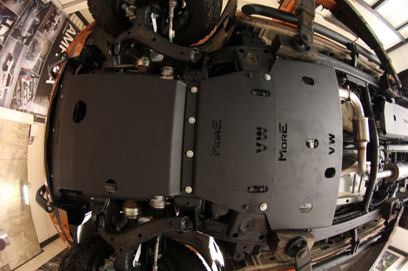 Aluminium Unterfahrschutz Verteilergetriebe Volkswagen Amarok ab 2009