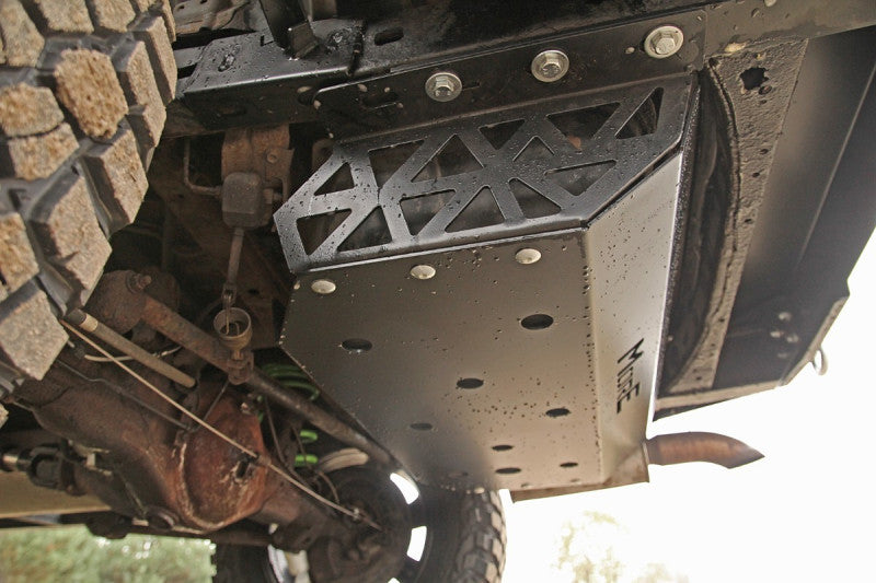 Aluminium Unterfahrschutz Tank Toyota Land Cruiser J95 5 Türer
