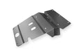 Aluminium Unterfahrschutz Motor & Lenkung Toyota Hilux 7 Vigo 2005-2011 mit Seilwindenstoßstange