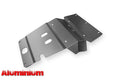 Aluminium Unterfahrschutz Motor & Lenkung Toyota Hilux Vigo 7 2011-2015 mit Seilwindenstoßstange