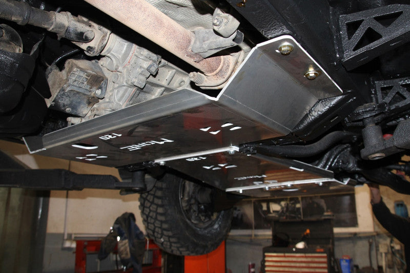 Aluminium Unterfahrschutz Motor Lenkung Toyota Land Cruiser 120