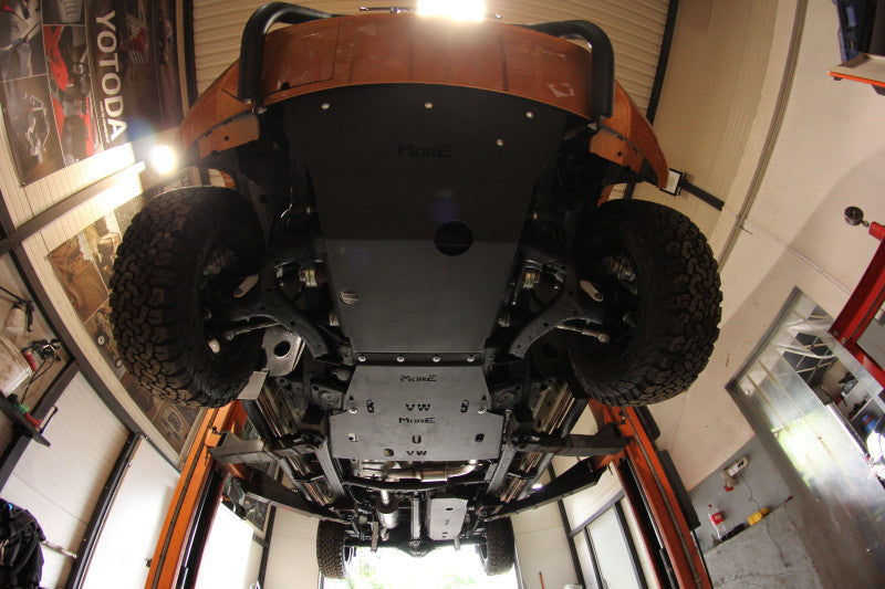 Aluminum Underbody Protection Engine & Steering Volkswagen Amarok from 2009