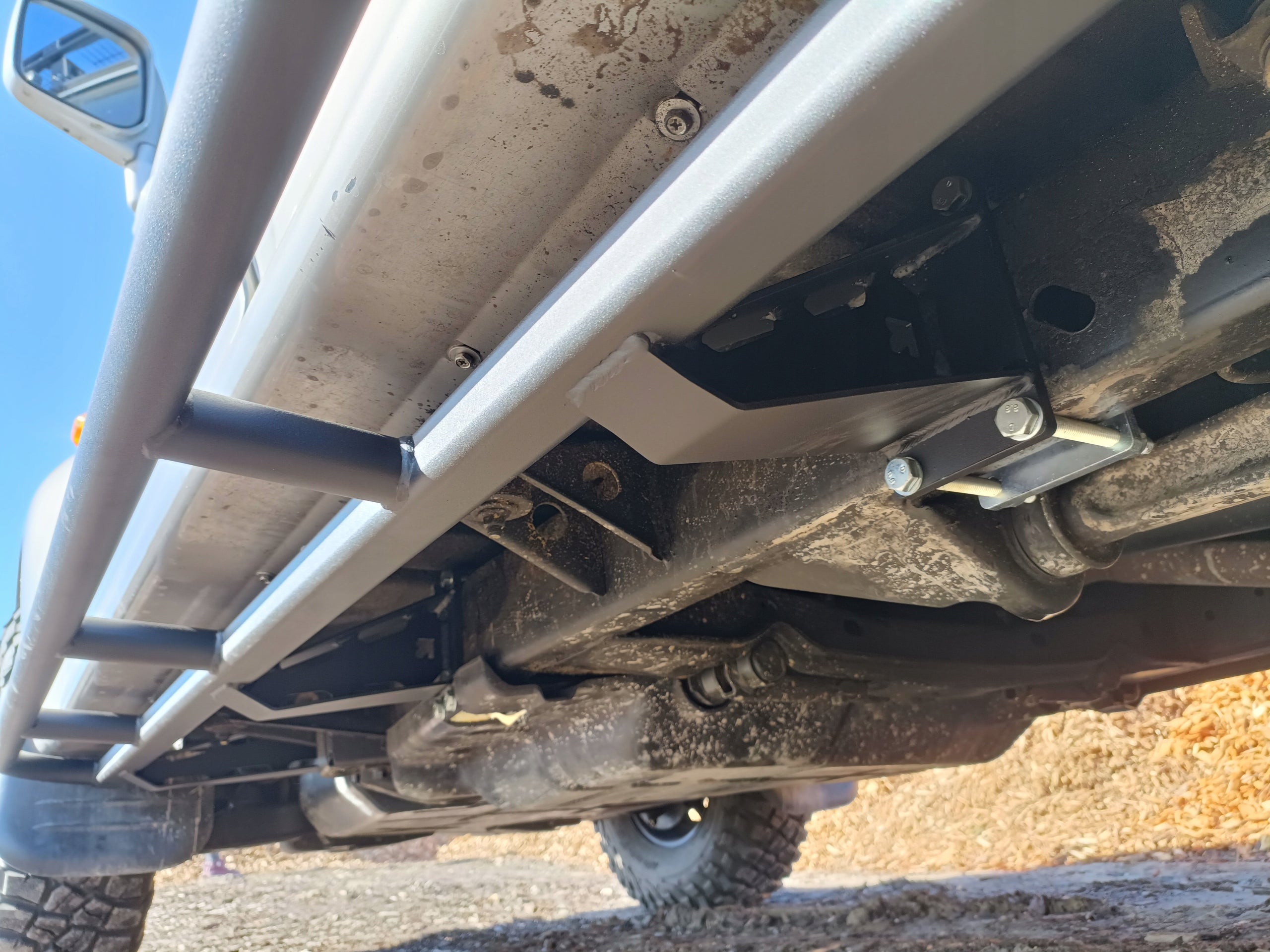 Rock Slider Side Skirt Protection Tubes Hyundai Galloper 5-Door