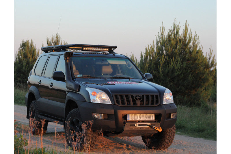 Dachträger Toyota Land Cruiser J120 mit Reling