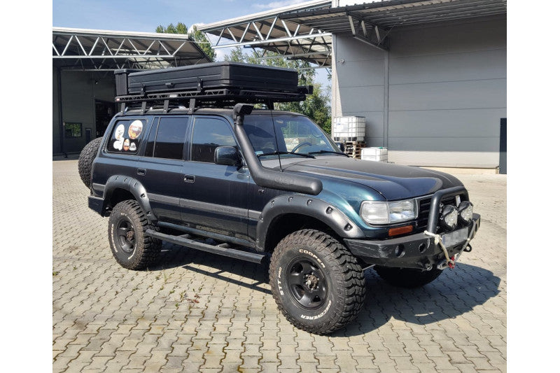 Dachträger Mark II Toyota Land Cruiser J80 mit Reling