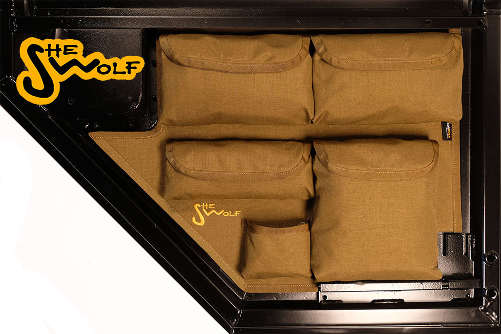 Türablage für die hintere Seite des Fahrzeugs, passend für Land Rover Defender 90 - 110 Serie