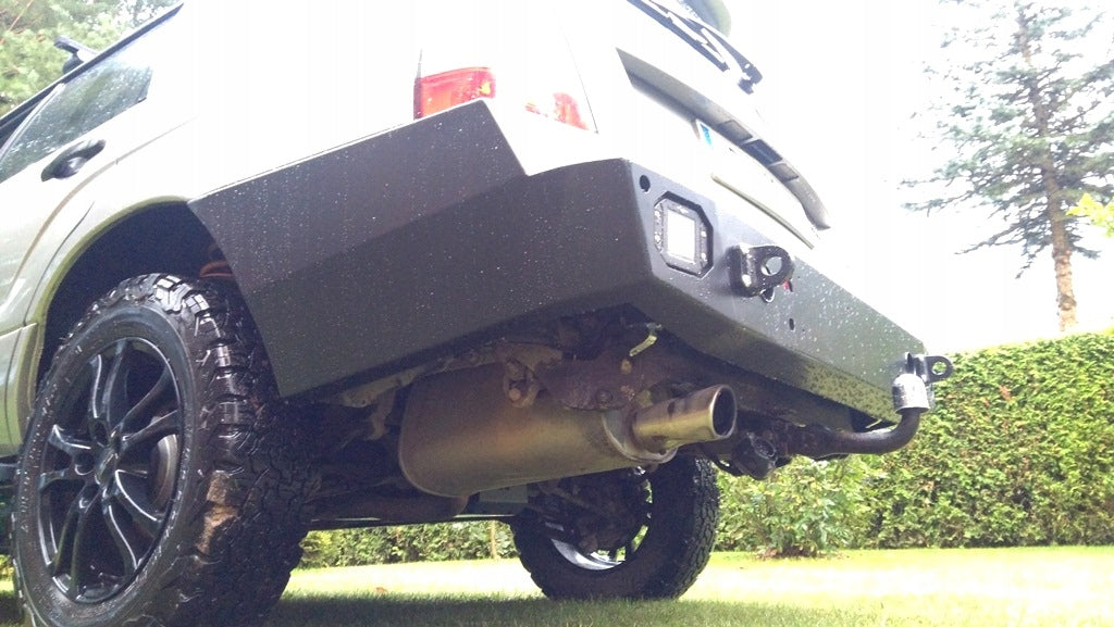 Steel Rear Bumper Subaru Forester 2 SG