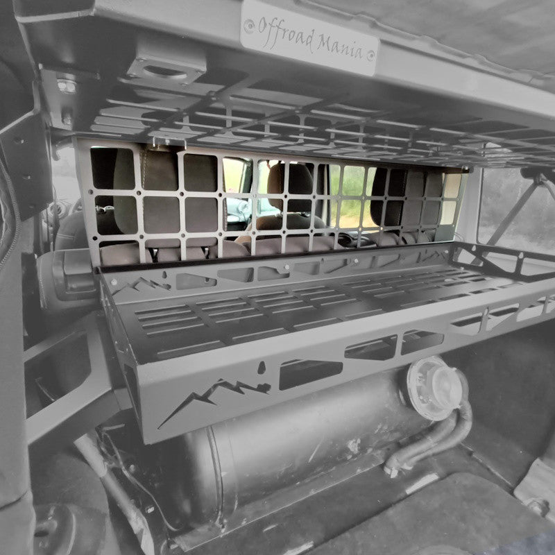 Trunk partition for Jeep Wrangler JLU