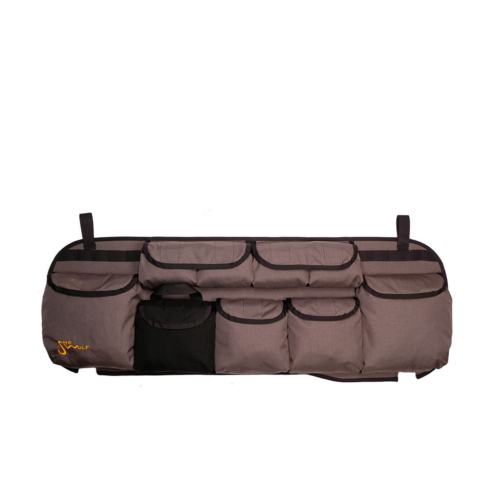 SHE-WOLF rear window organizer for Suzuki Jimny 2018 – with first aid kit or removable tear-off bag